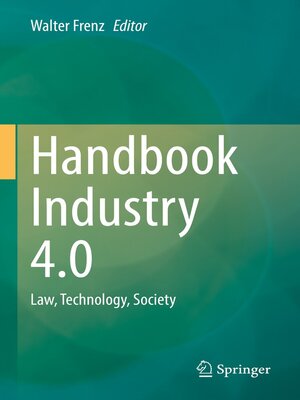 cover image of Handbook Industry 4.0